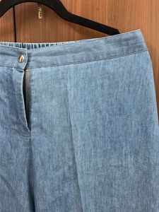 Classic Blue Wide Leg Pants