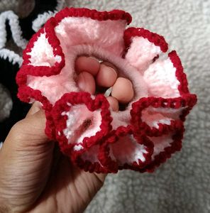 Handmade Crochet Scrunchies
