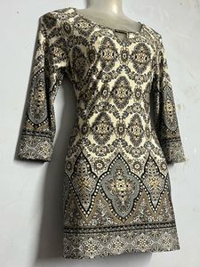 Pintresty Elegant Printed long Top