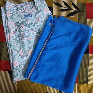 Beautiful Floral Kurta 3-Piece set