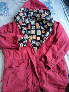 Vintage Red Utility Jacket