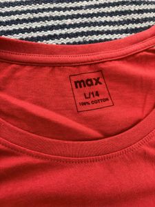 Red Rose Print T-Shirt