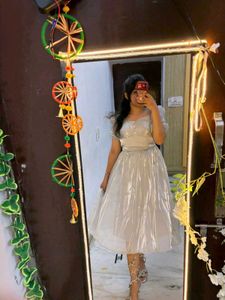 shimmering barbie women dress