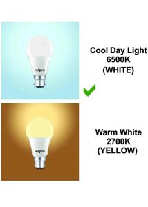 2 Wipro Cool And Night Light Bulbs