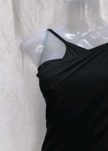 Chic Black Wrap Dress