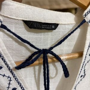 Boho Embroidered Blouse