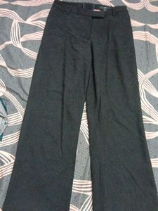 Classic Dark black straight Pants