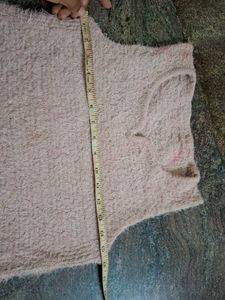Vintage Fuzzy Knit Sweater Vest