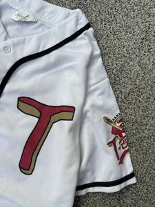 White Baseball Jersey