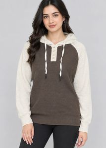 Cozy Two-Tone Hoodie
