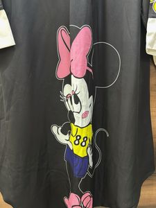 Minnie Mouse Black &amp; White Tunic Top