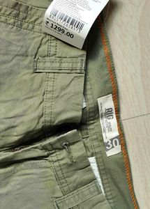 RIG Olive Cargo Shorts