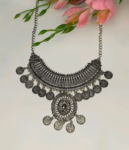 Oxidised Necklace