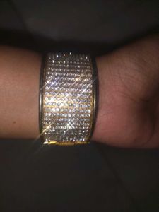 Sparkling Embellished Bangle Bracelet