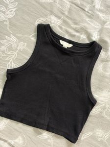 H&M black tank top