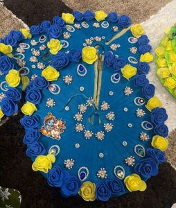laddu Gopal, fancy elegant beautiful party wear dr