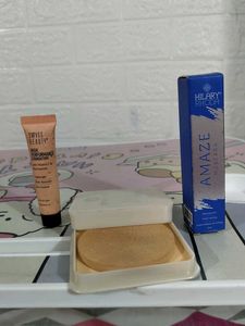 Makeup Bundle: Foundation, Mascara, and Powder