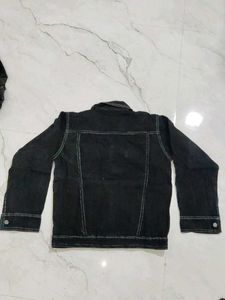 Men's Black Denim Jacket