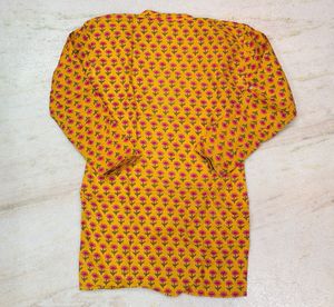 kids trending Floral Print Kurta
