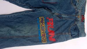 Unique Blue Denim Jeans