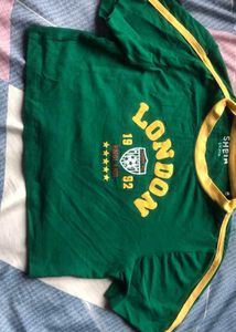 Green London Graphic Tee