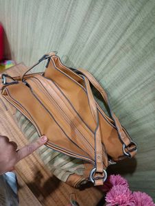 Imported Stylish Striped Shoulder Bag