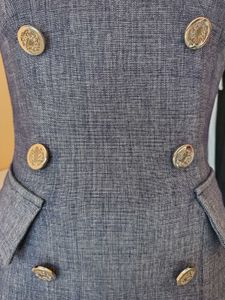 Denim Textured Bodycon Dress