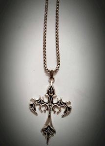 Gothic Cross Pendant Necklace
