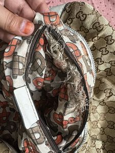 VINTAGE Gucci Monogram Hobo Bag