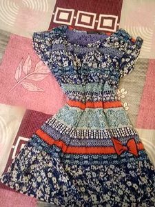 Bohemian Print Tunic Top