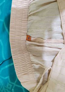 Rangriti Striped Thread Work Kurta with Palazzos &amp;