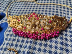 Exquisite Kundan & Pearl Necklace Set