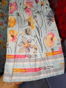 Floral Print Kurta Set