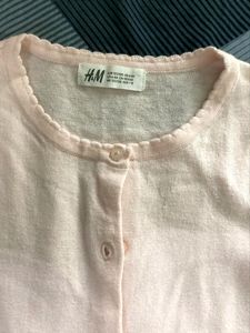 New H&amp;M kids girls soft light winter top