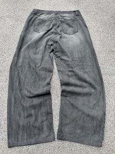 Ripped Wide Leg Jeans