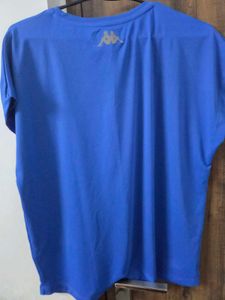 Blue "Stronger Than Yesterday" T-Shirt