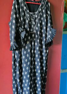 beautiful black kurti
