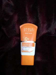 Lotus Herbals Safe Sun SPF 50+ Sunscreen