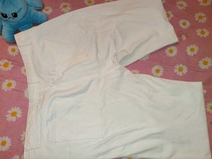 Women's White High Waist Straight Fit Jeans