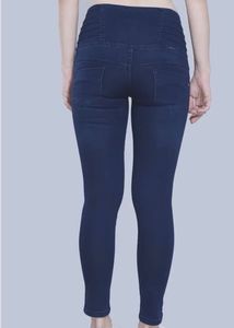 High Waisted Blue Denim Jeans