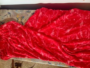 Vibrant Red Skirt