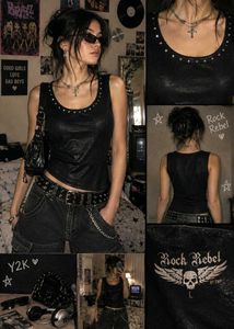 🇳🇿💫🎀Y2K Studded Snake Print  Top