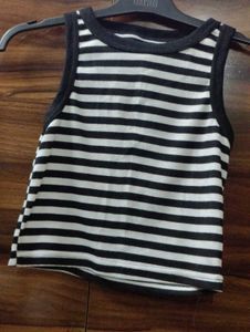 Striped Sleeveless Tank Top