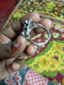 Lion Face Ring.
