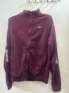 Reebok Burgundy Track Jacket
