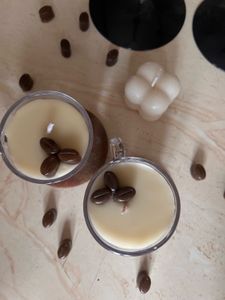 Coffee Cup Scented Candles-Set of 2