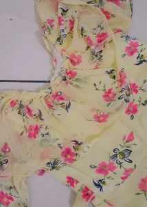 Floral Off-Shoulder Mini Dress
