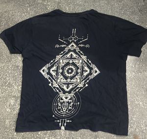 Vanaghotra Hippie Tees with U V Glow Black Print