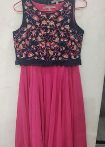 Flared Gown Dress(Swap Available With New One)