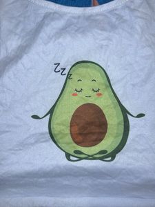 Cute Avocado Graphic Cami Top